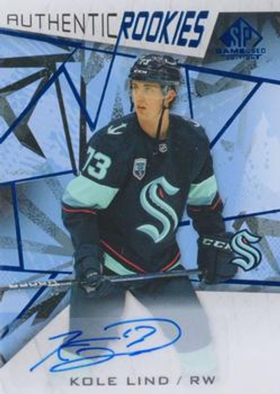 2021 SP Game Used #144 Blue Auto