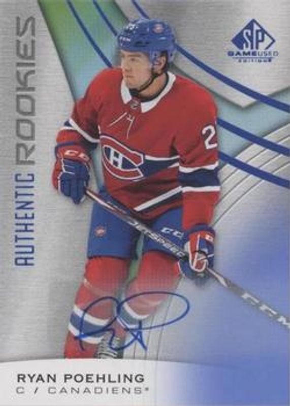 2019 SP Game Used #137 Blue Autographs