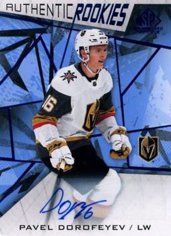 2021 SP Game Used #174 Blue Auto