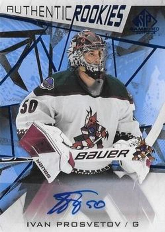 2021 SP Game Used #164 Blue Auto