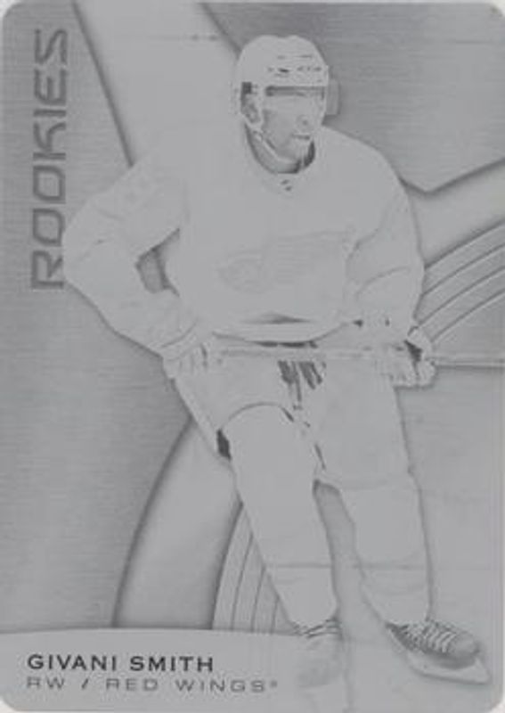 2019 SP Game Used #171 Printing Plates Black /1