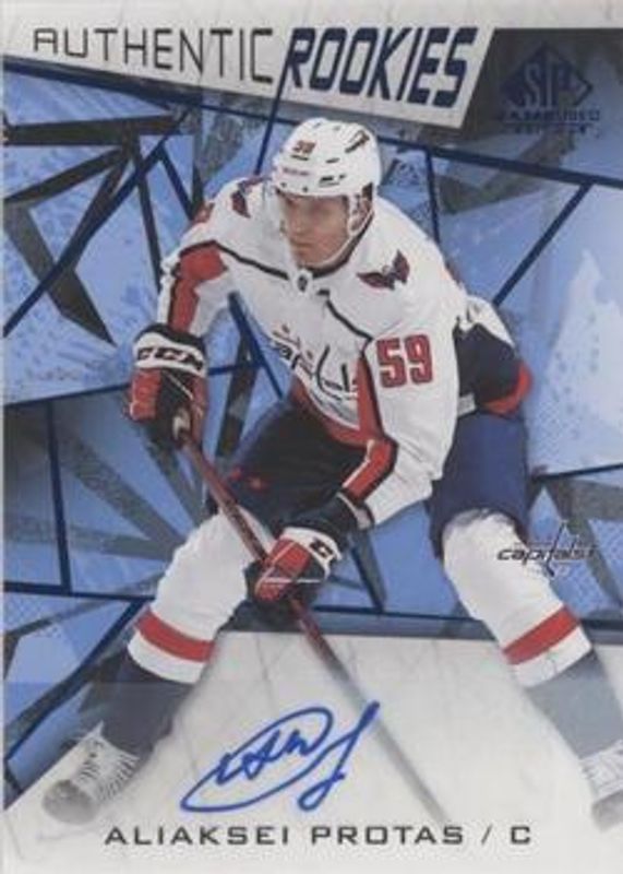 2021 SP Game Used #128 Blue Auto