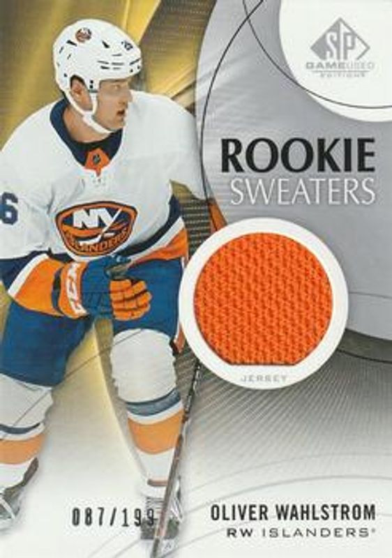 2019 SP Game Used #RS-OW Rookie Sweaters /199