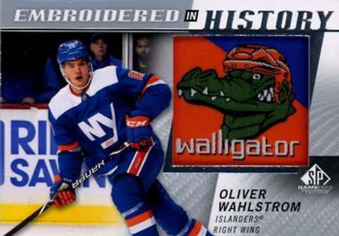 2021 SP Game Used #26 Embroidered in History