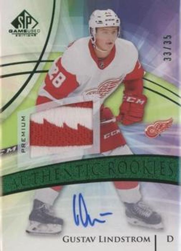 2020 SP Game Used #143 Green Auto Patch /35