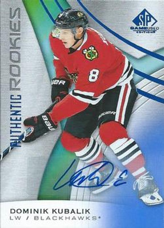 2019 SP Game Used #191 Blue Autographs