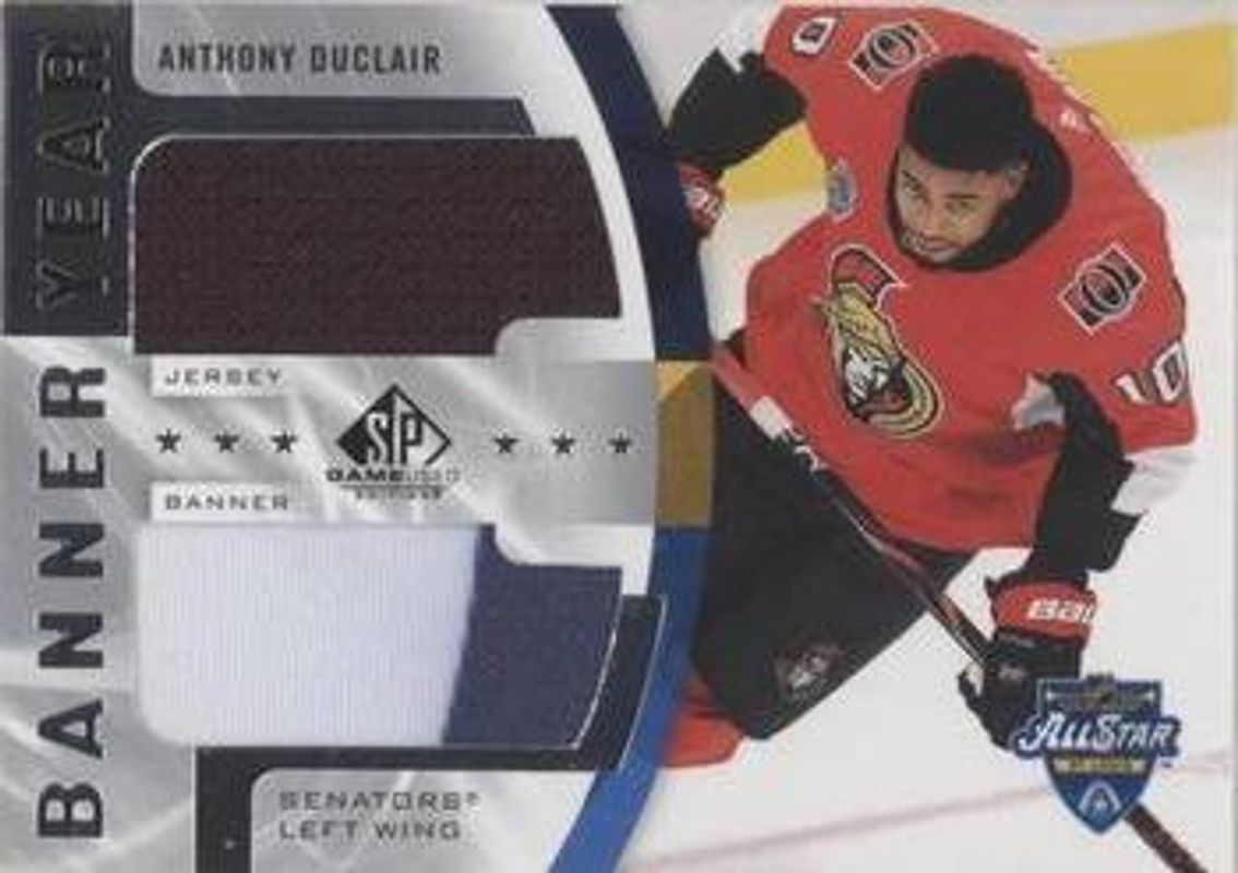 2020 SP Game Used #BYJ-AD 2020 NHL All Star Game Banner Jersey Relics