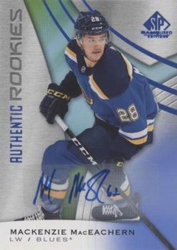 2019 SP Game Used #108 Blue Autographs
