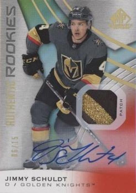 2019 SP Game Used #172 Red Spectrum Auto Premium Materials /15