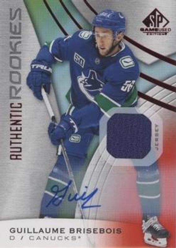 2019 SP Game Used #102 Red Autographs Jersey