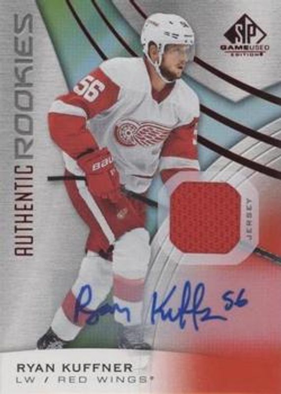 2019 SP Game Used #140 Red Autographs Jersey