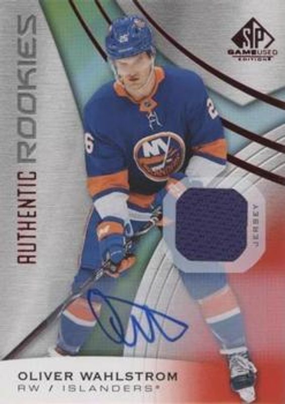 2019 SP Game Used #156 Red Autographs Jersey