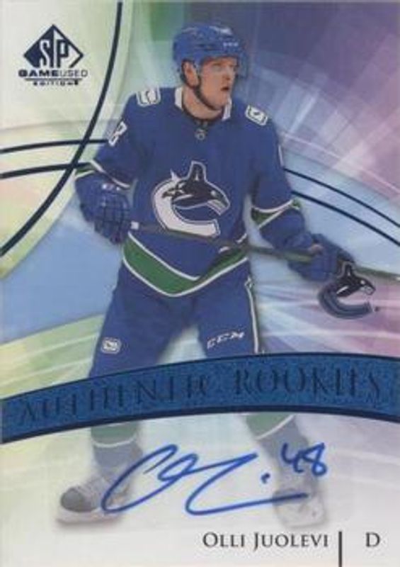 2020 SP Game Used #164 Blue Autographs