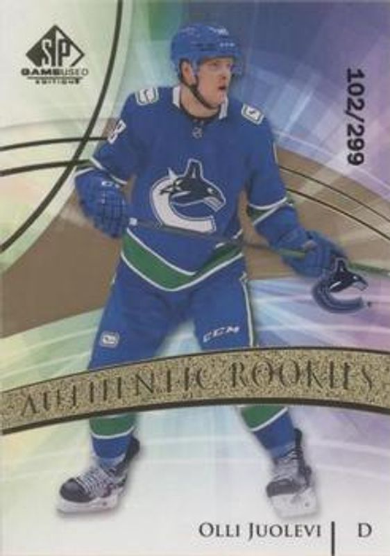 2020 SP Game Used #164 Golden Burst /235