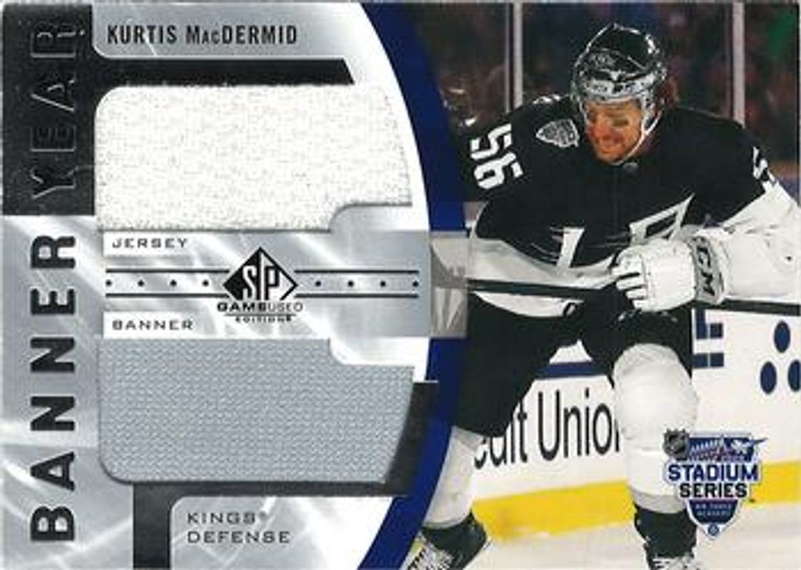 2020 SP Game Used #BYJ-KM 2020 NHL Stadium Series Banner Jersey Relics
