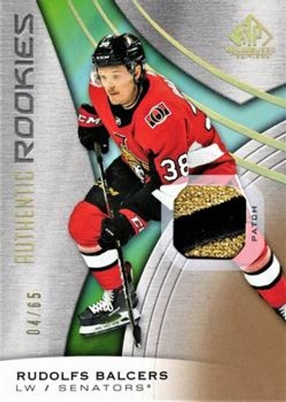 2019 SP Game Used #188 Gold Spectrum Premium Materials /65