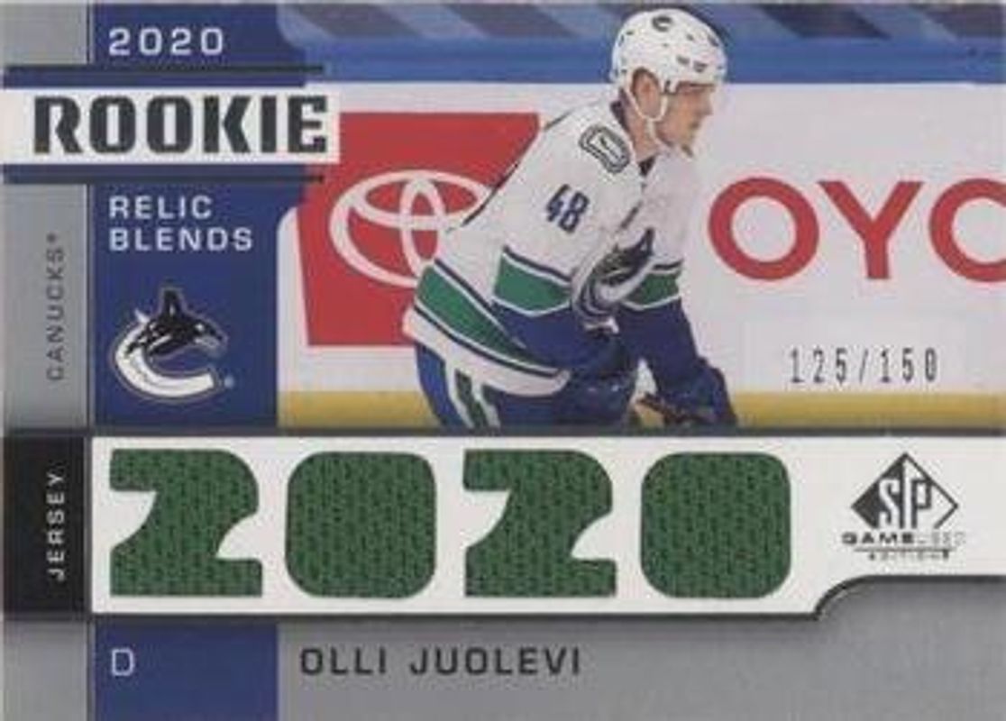 2020 SP Game Used #RB-OJ Rookie Relic Blends /150