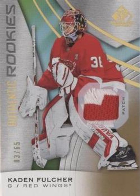 2019 SP Game Used #165 Gold Spectrum Premium Materials /65