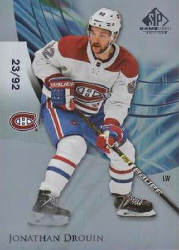 2020 SP Game Used #89 Base /31