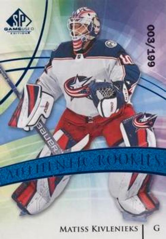 2020 SP Game Used #131 Blue Burst /135