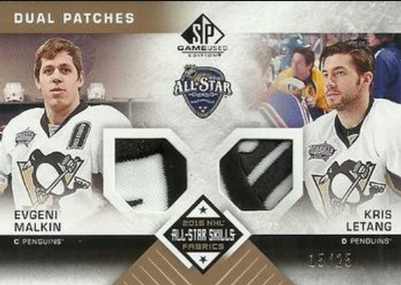 2016 SP Game Used #AS2-ML 2016 All Star Skills Dual Fabrics Patch /25