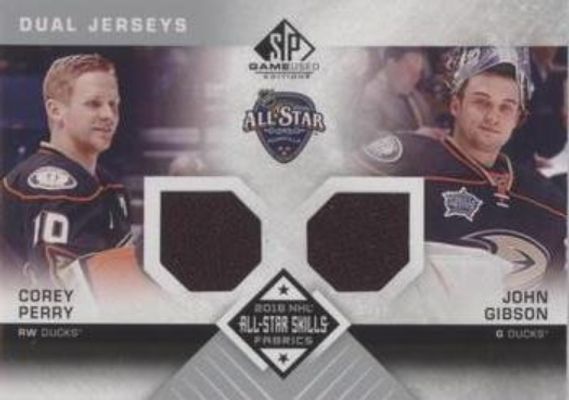 2016 SP Game Used #AS2-PG 2016 All Star Skills Dual Fabrics