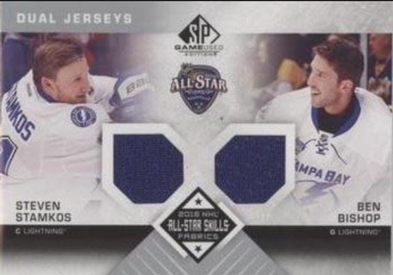 2016 SP Game Used #AS2-SB 2016 All Star Skills Dual Fabrics