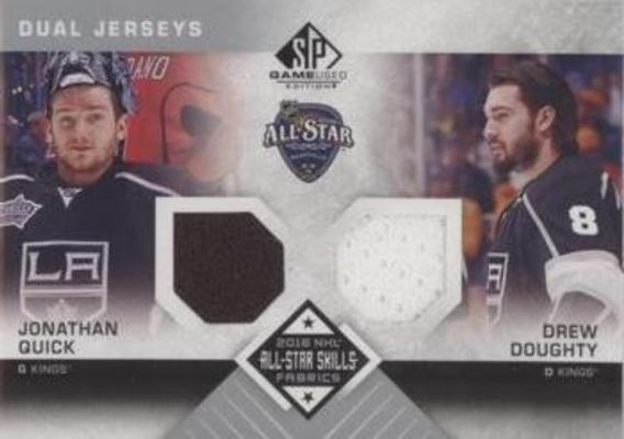 2016 SP Game Used #AS2-QD 2016 All Star Skills Dual Fabrics