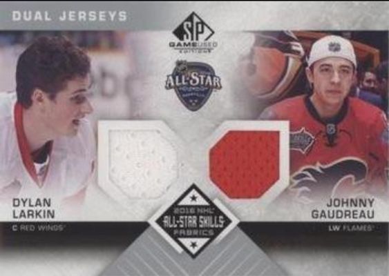 2016 SP Game Used #AS2-LG 2016 All Star Skills Dual Fabrics
