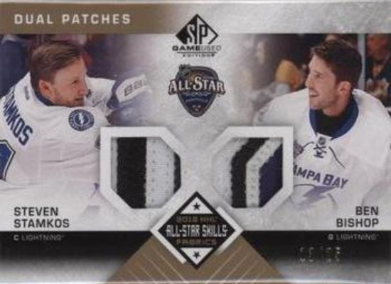 2016 SP Game Used #AS2-SB 2016 All Star Skills Dual Fabrics Patch /25