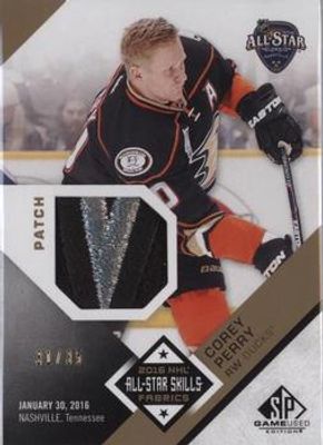 2016 SP Game Used #AS-CP 2016 All Star Skills Fabrics Patch /35