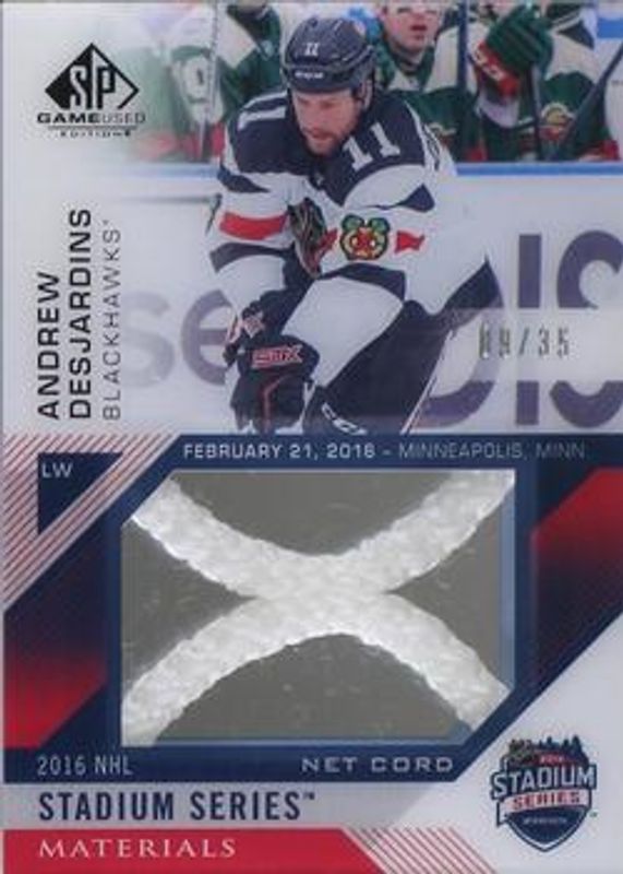 2016 SP Game Used #SSNC-AD 2016 Stadium Series Material Net Cord /35