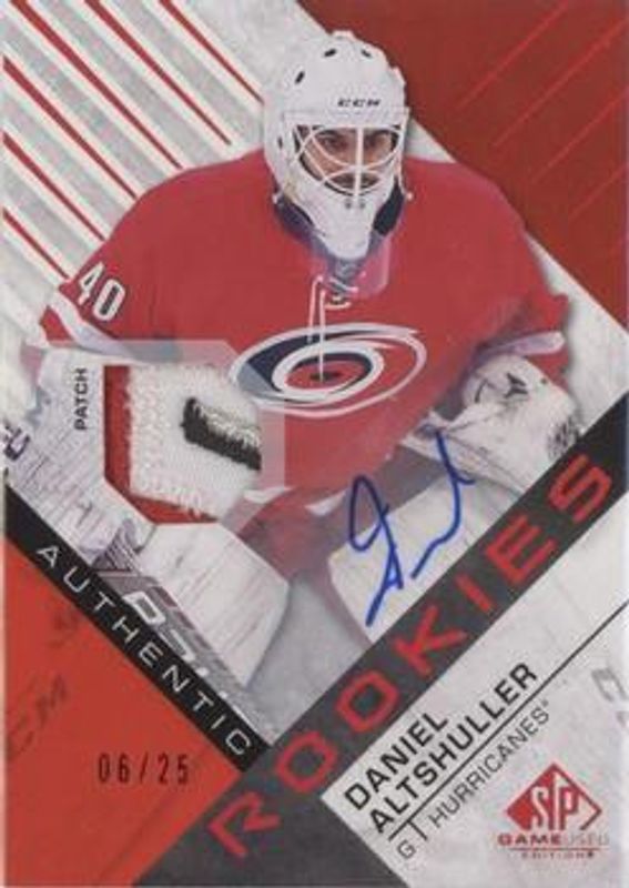 2016 SP Game Used #118 Red Autographs Material Spectrum Premium /25