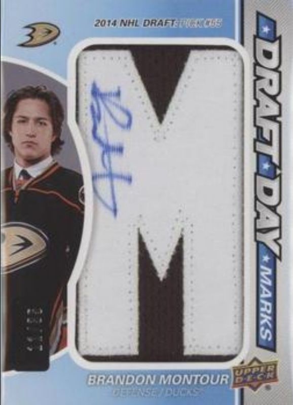 2016 SP Game Used #DDM-BM Draft Day Marks Manufactured Letters /35