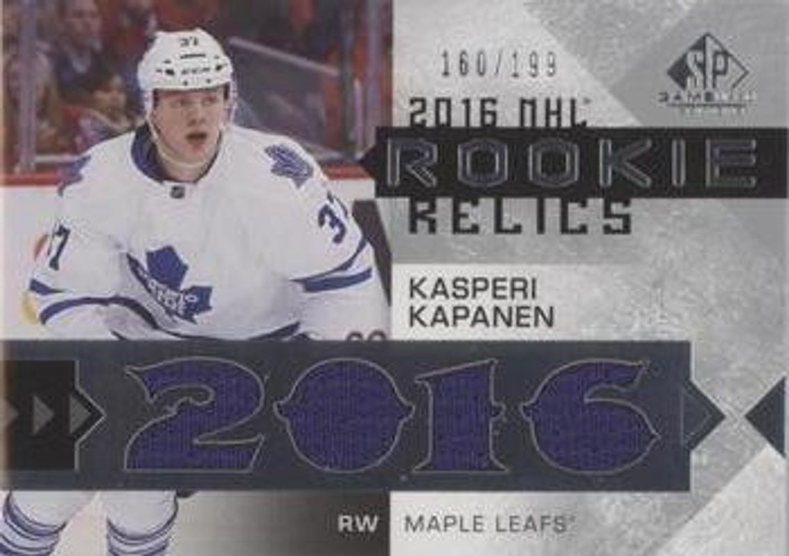 2016 SP Game Used #RRB-KK Rookie Relic Blends /199