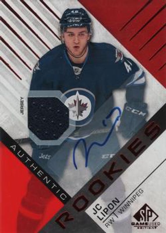 2016 SP Game Used #143 Red Autographs Material