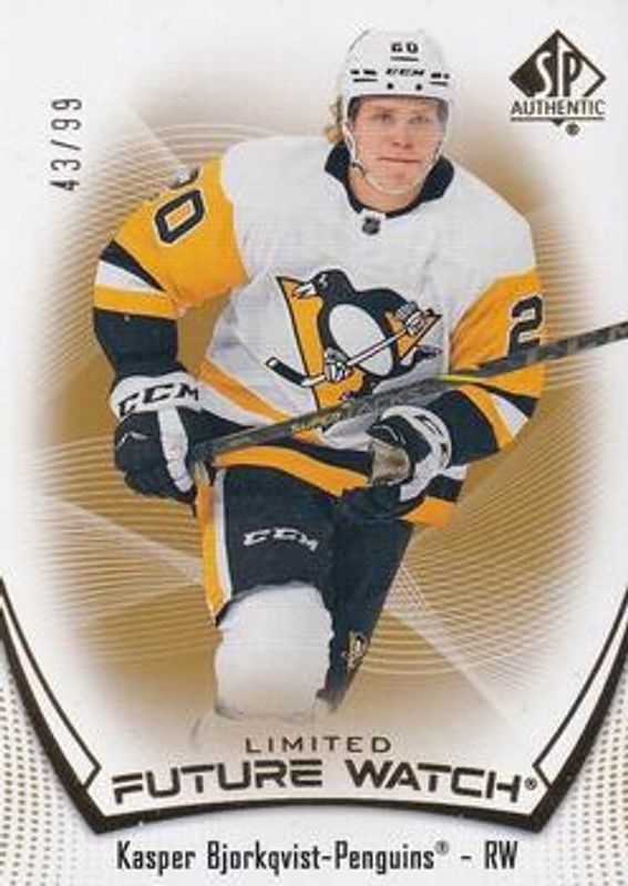 2021 SP Authentic #196 Limited Gold /99
