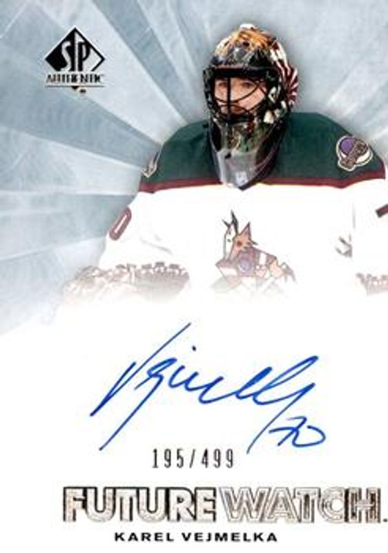 2021 SP Authentic #RFWA-KV 2011 Retro Future Watch Autographs /499