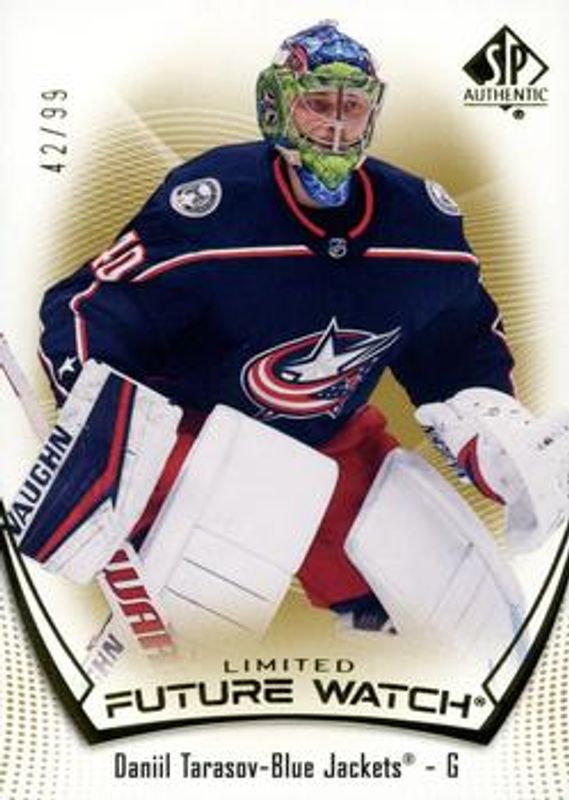 2021 SP Authentic #197 Limited Gold /99