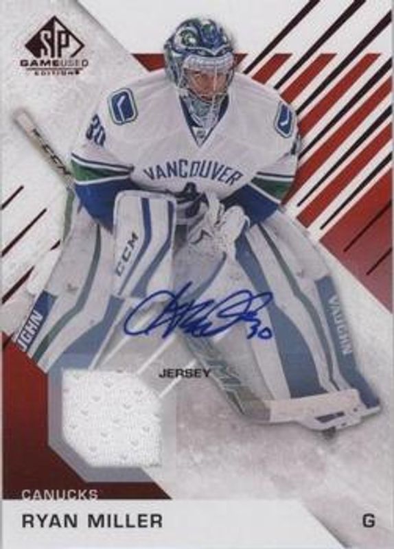 2016 SP Game Used #47 Red Autographs Material