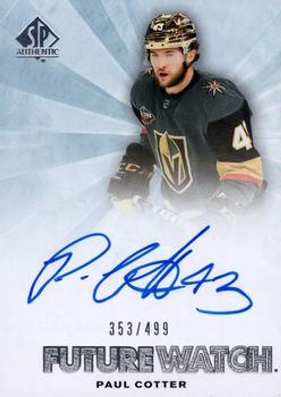 2021 SP Authentic #RFWA-PC 2011 Retro Future Watch Autographs /499