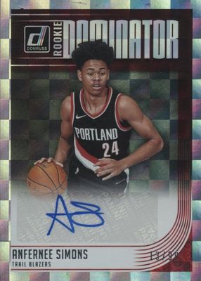 2018 Donruss #RD-ASM Rookie Dominator Signatures /99