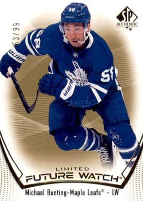 2021 SP Authentic #171 Limited Gold /99