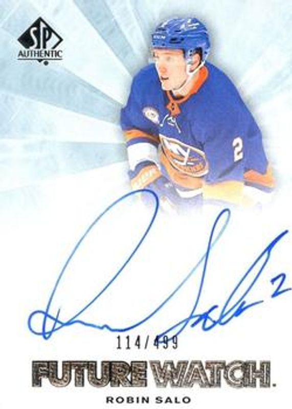 2021 SP Authentic #RFWA-RS 2011 Retro Future Watch Autographs /499