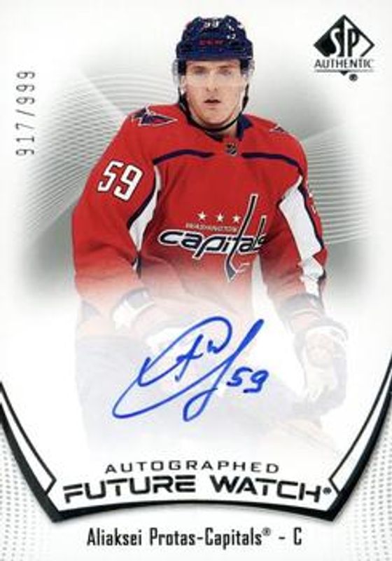 2021 SP Authentic #180 Future Watch Auto /999