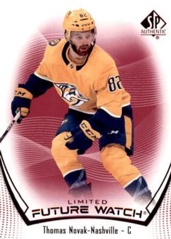 2021 SP Authentic #191 Limited Red