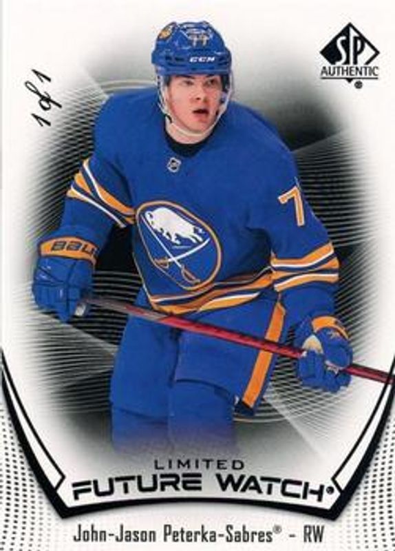 2021 SP Authentic #152 Limited Black /1