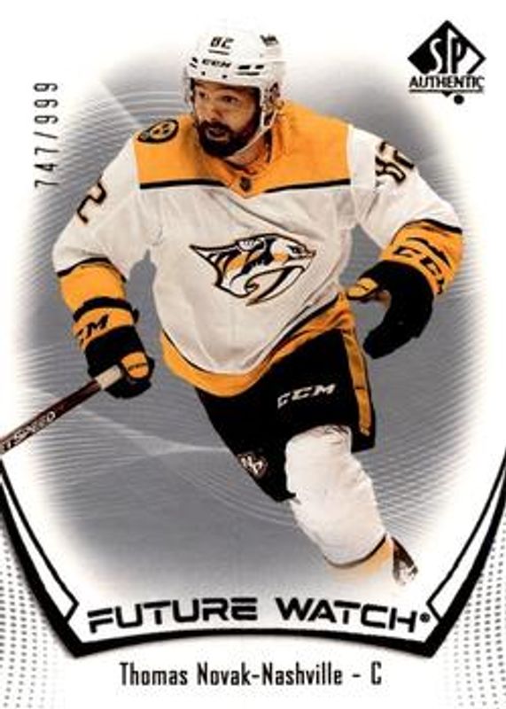 2021 SP Authentic #191 Future Watch Auto /999
