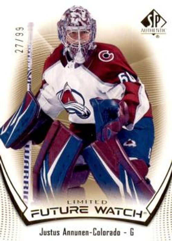 2021 SP Authentic #159 Limited Gold /99