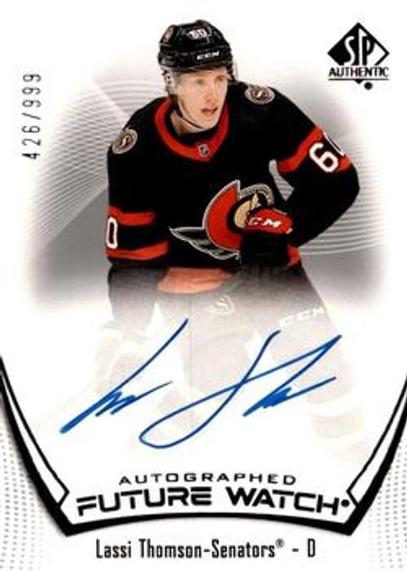 2021 SP Authentic #161 Future Watch Auto /999